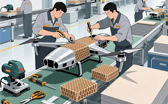 芳纶蜂窝用于无人机